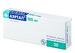 Аэртал® (Ацеклофенак) таблетки покрытые пленочной оболочкой 100 мг блистеры 10 N2